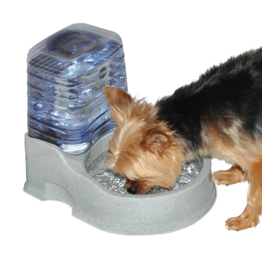 Dog * | Shop K&H Cleanflow Filtered Water Bowl With Reservoir