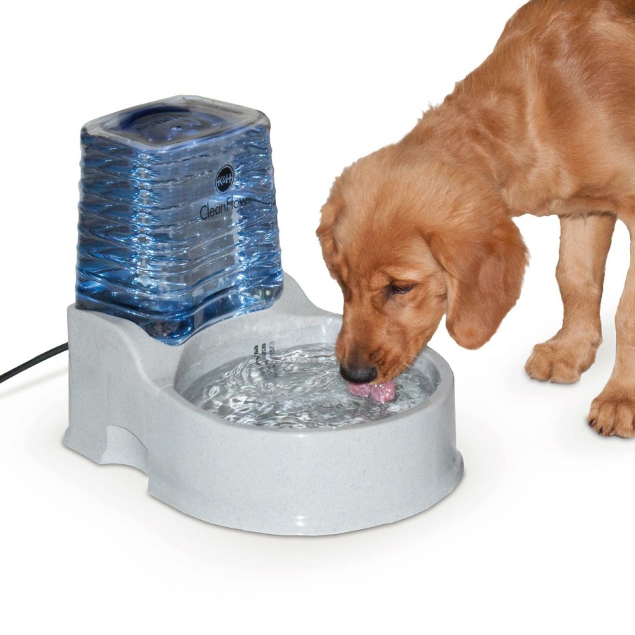 Dog * | Shop K&H Cleanflow Filtered Water Bowl With Reservoir