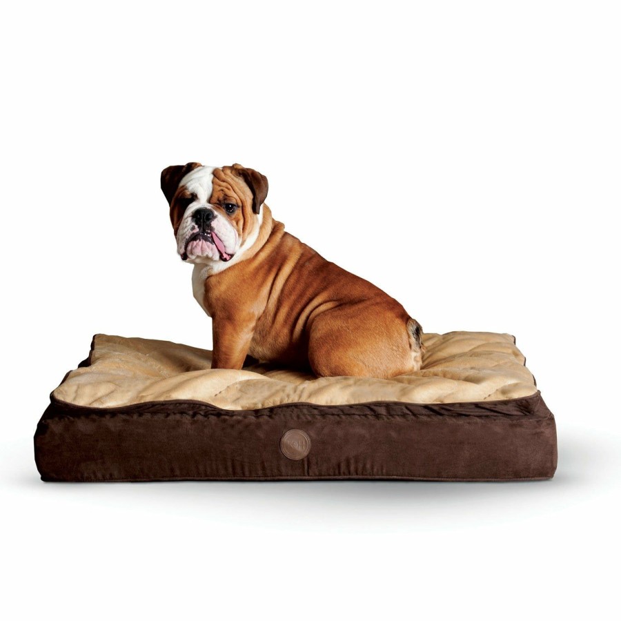 Dog * | Discount K&H Feather-Top Ortho Bed Pet Bed