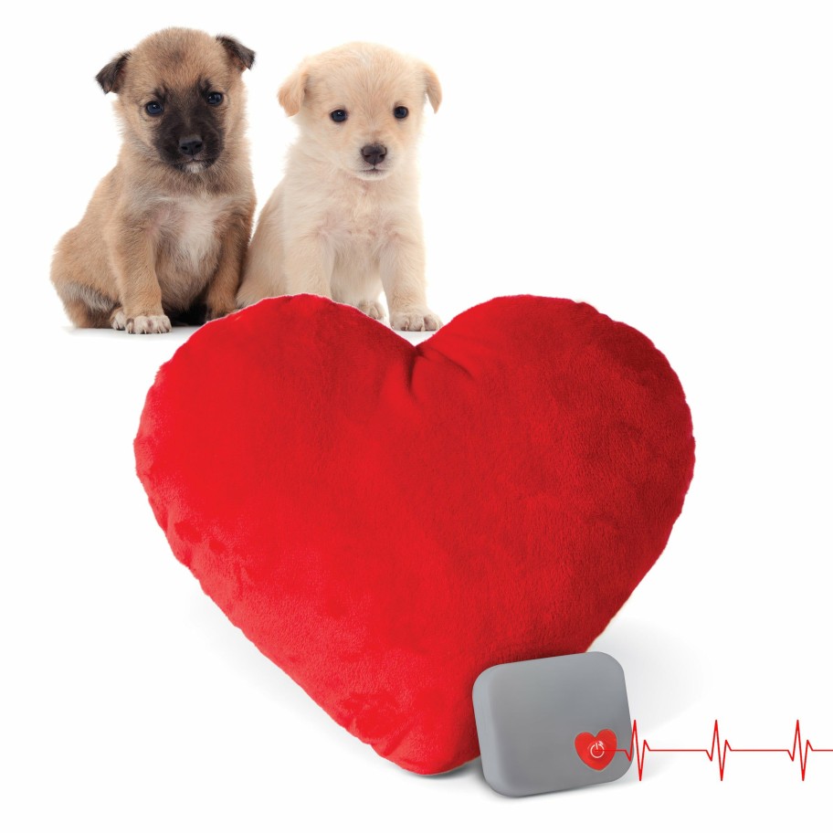 Dog * | Original K&H Mother'S Heartbeat Puppy/Kitty Heart Pillow