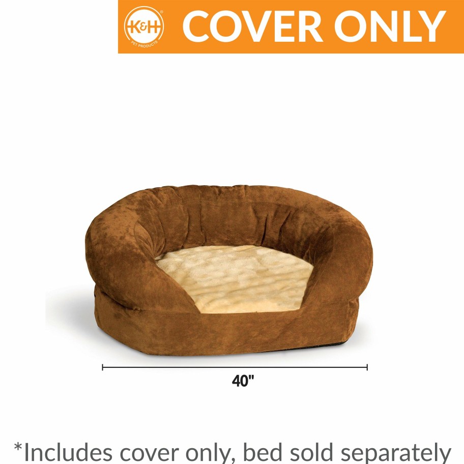 Replacement Parts * | Less Expensive K&H Ortho Bolster Sleeper Pet Bed Replacement Cover