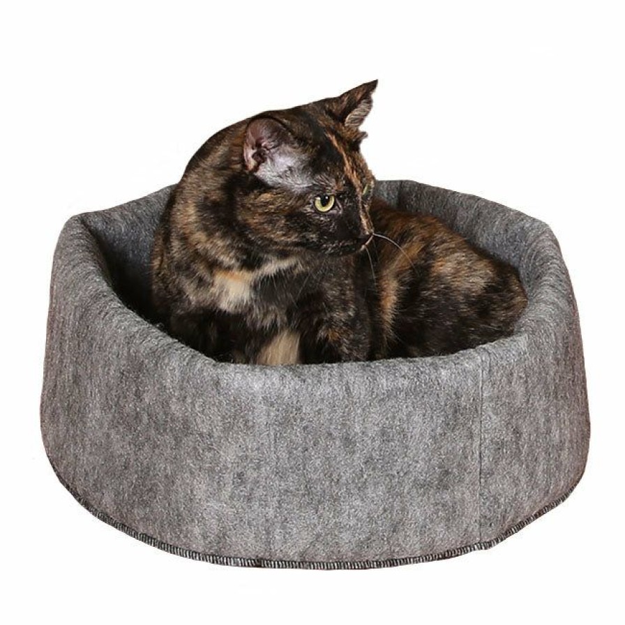 Cat * | Discount K&H Amazin' Snuggle Cup Cat Bed & Tunnel