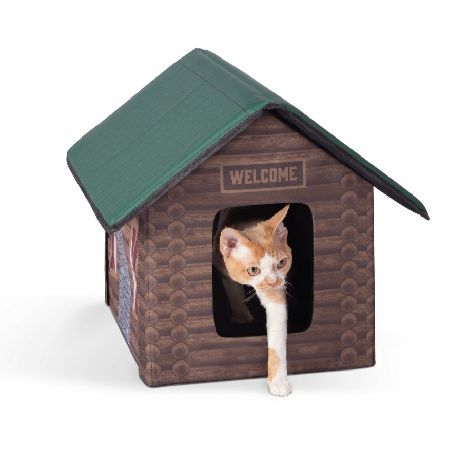 Cat * | New K&H Thermo Outdoor Kitty House (Heated & Unheated)