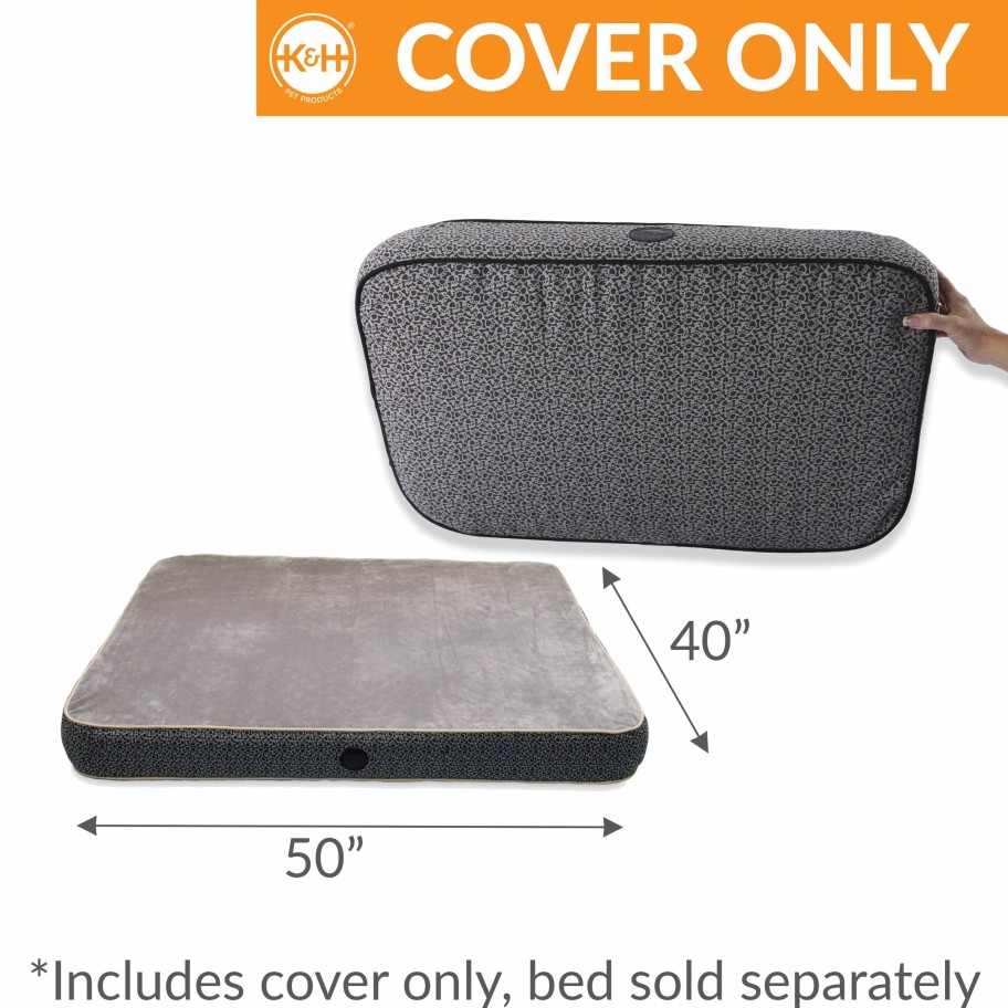 Replacement Parts * | Hot Sale K&H Superior Orthopedic Pet Bed Replacement Cover