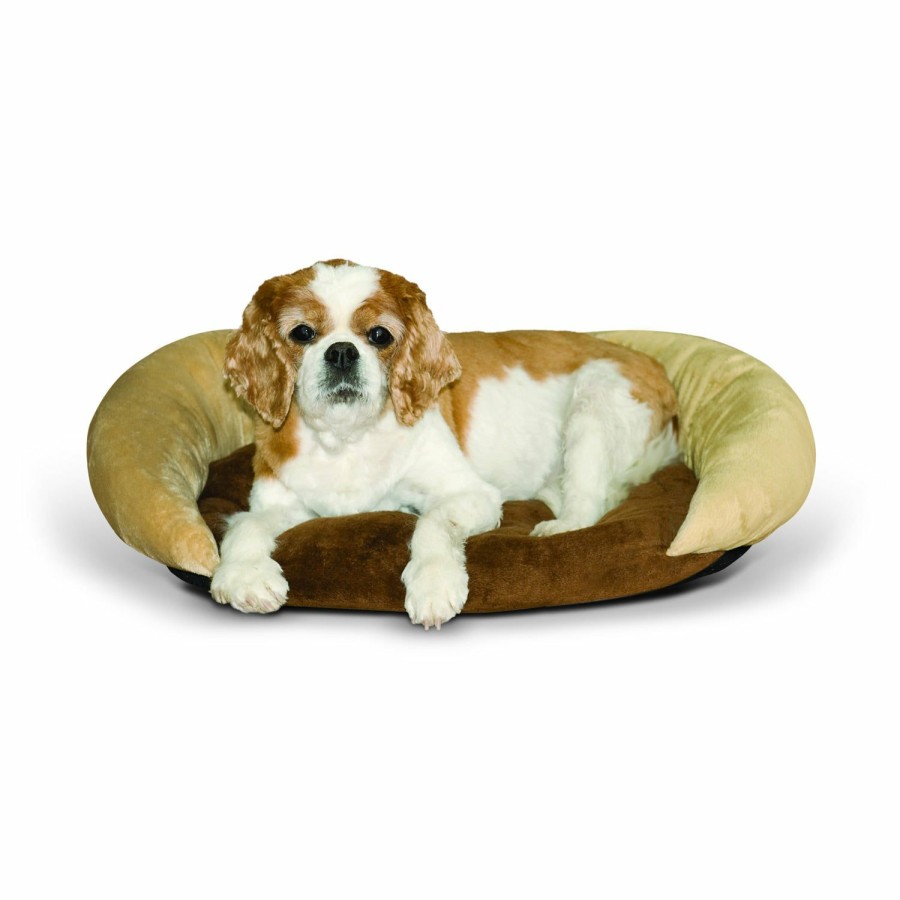 Dog * | New Threads K&H Self-Warming Bolster Pet Bed