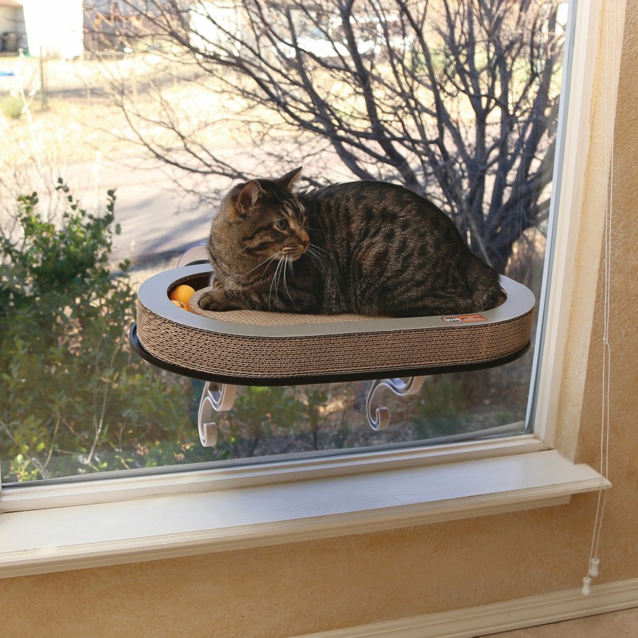 Cat * | Closeout Sale K&H Universal Mount Kitty Sill With Cardboard Track