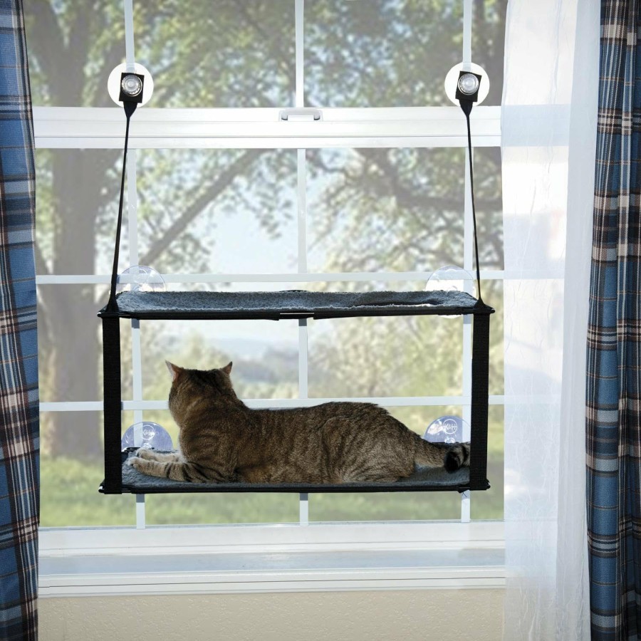 Cat * | Hot Sell K&H Ez Mount Window Kitty Sill Double Stack