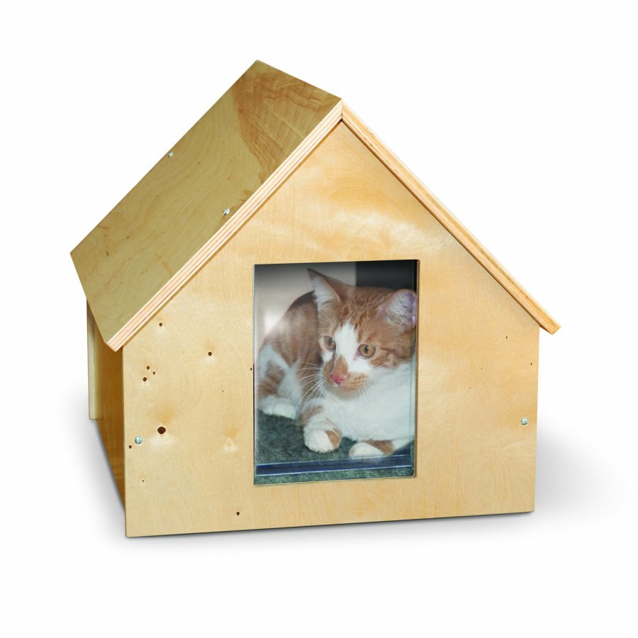 Cat * | Discount K&H Thermo Birchwood Manor Kitty Home (Heated & Unheated)