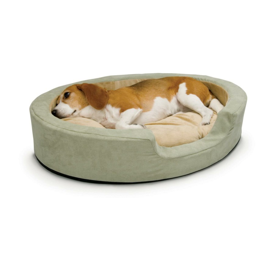 Dog * | Limited Edition K&H Thermo-Snuggly Sleeper Heated Dog Bed