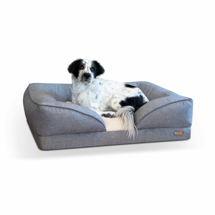 Dog * | Opening Sales K&H Pillow-Top Orthopedic Lounger Pet Bed