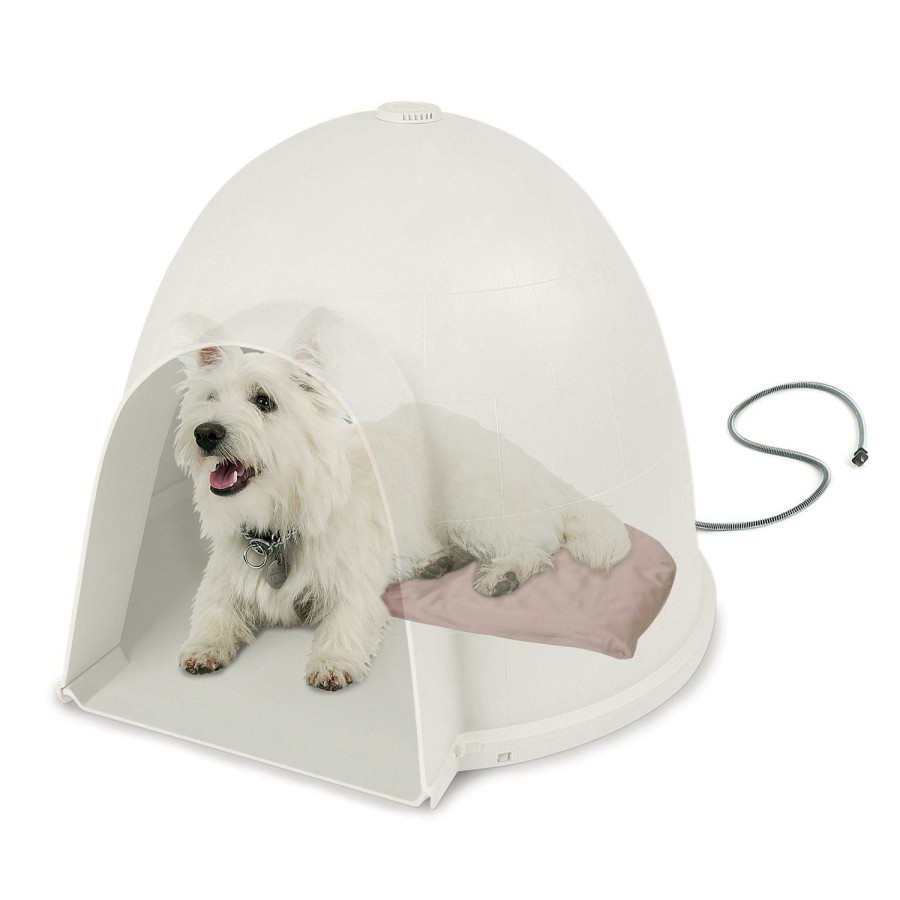 Dog * | Bargain Sale K&H Lectro-Soft Igloo-Style Outdoor Heated Pet Bed