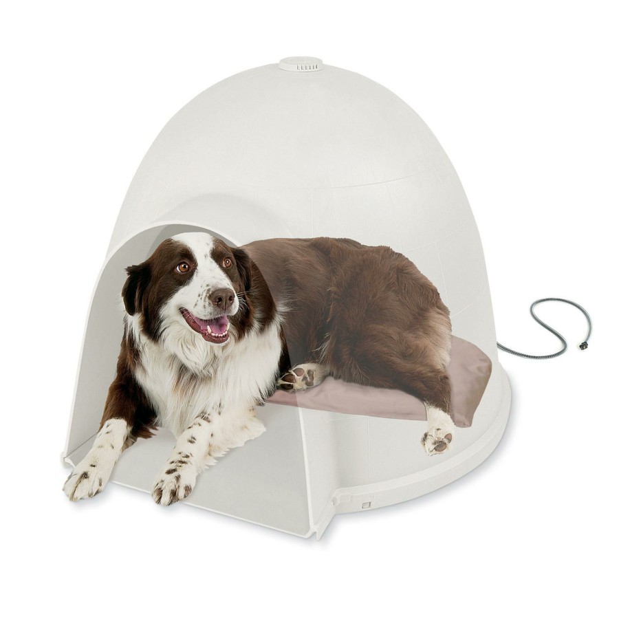 Dog * | Bargain Sale K&H Lectro-Soft Igloo-Style Outdoor Heated Pet Bed