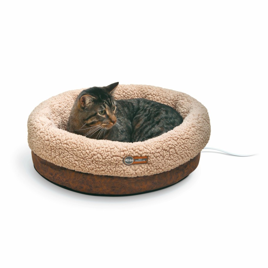 Dog * | Official K&H Thermo-Snuggle Cup Heated Cat Bed