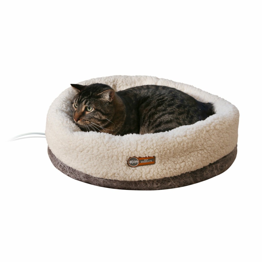 Dog * | Official K&H Thermo-Snuggle Cup Heated Cat Bed