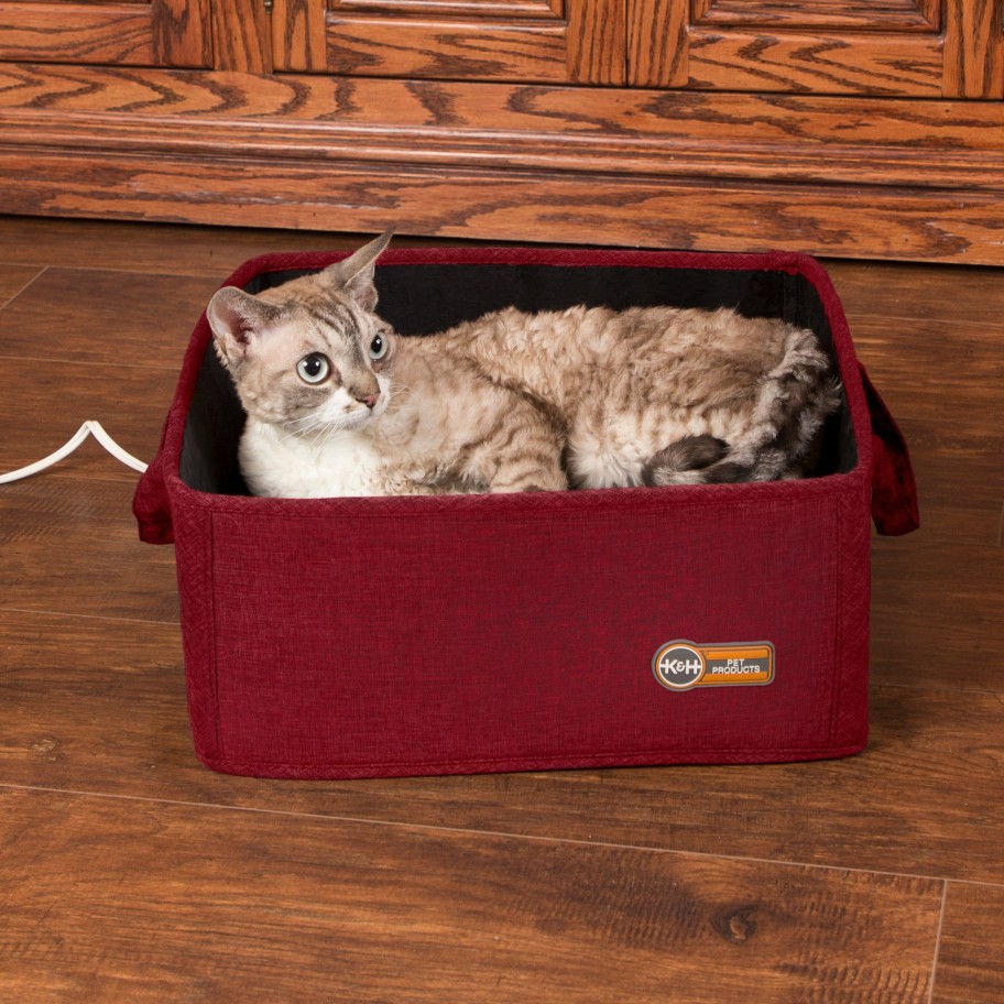 Cat * | Limited Edition K&H Thermo-Basket Heated Pet Bed