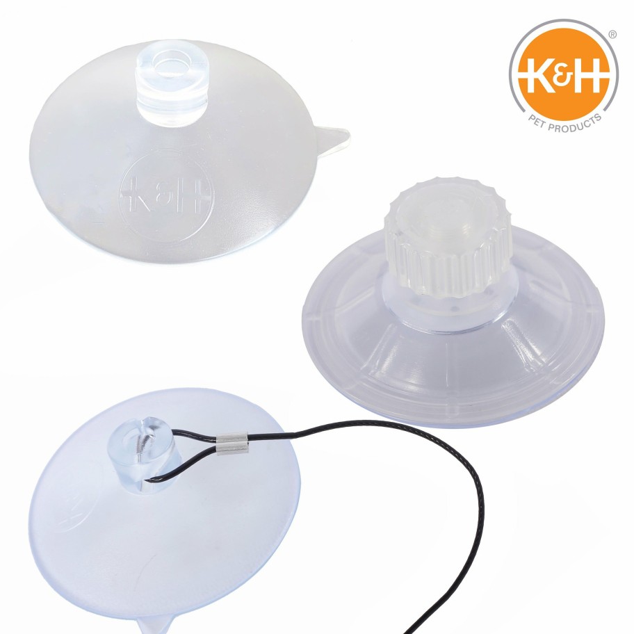 Replacement Parts * | Sale K&H Ez Mount Replacement Suction Cup Sets