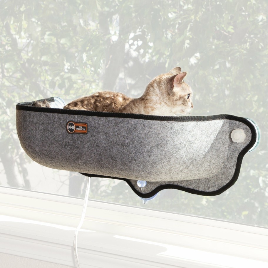 Cat * | Sale K&H Thermo Ez Mount Window Bed Extra Deep